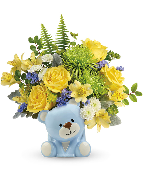 Joyful Blue Bear