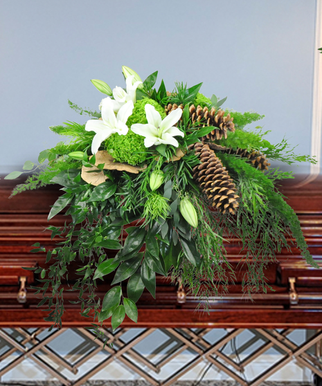 Meadow of Memories Casket Spray
