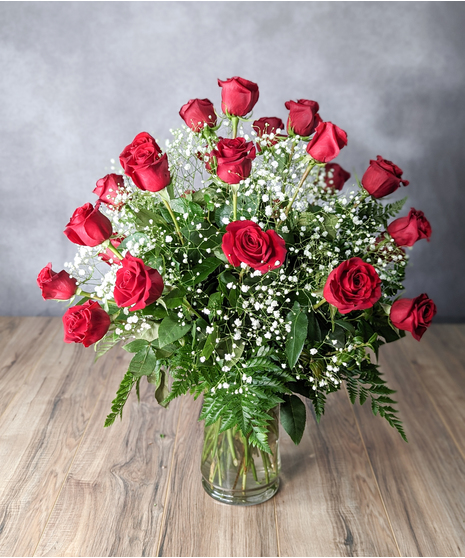 2 Dozen Premium Red Roses