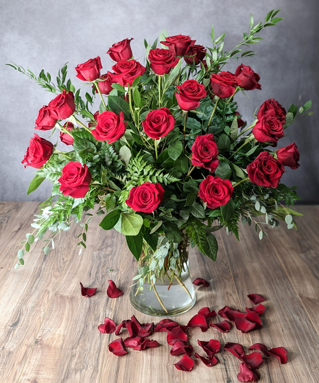 3 Dozen Premium Red Roses