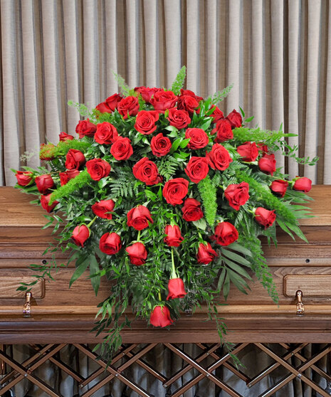 Forever Yours Casket Spray
