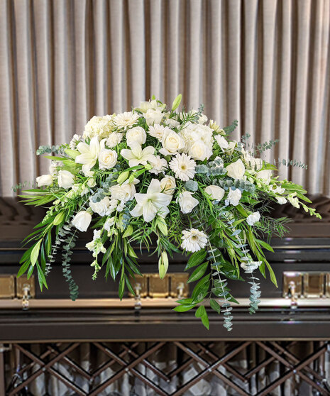 Peaceful Moments Casket Spray