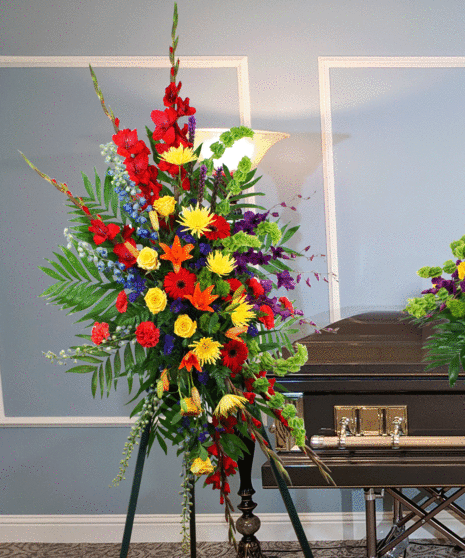 Sweet Sunset Standing Spray