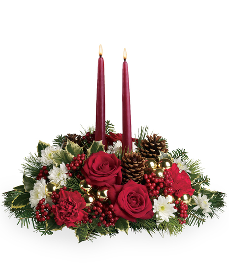 Holiday Trimmings Centerpiece