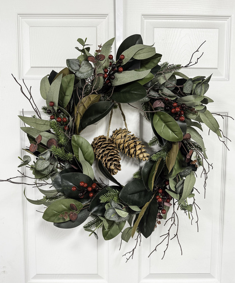 Artificial Winter Wreath